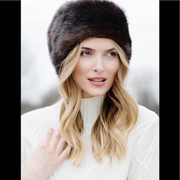 EUC!?Faux-Fur Winter Hat